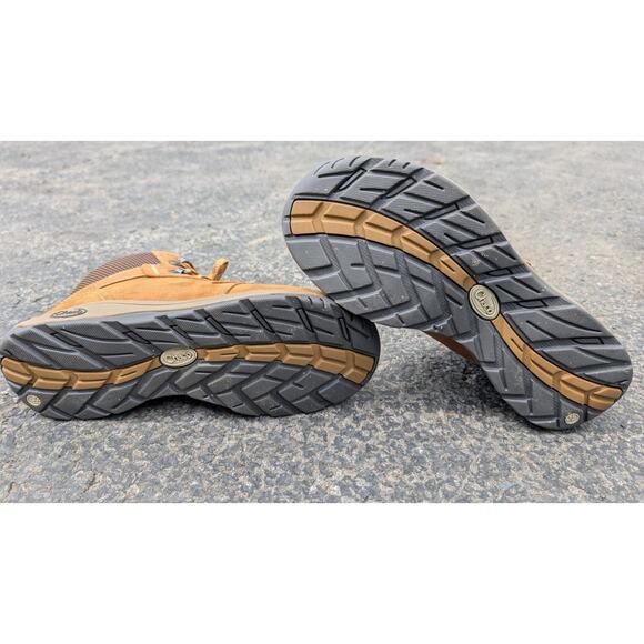 Chaco Jaeger Mens Chukka Boot Sz 7 Leather Full Grain Sneaker Hiking Performance - Picture 8 of 9